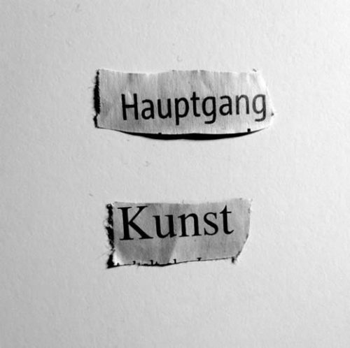 hauptgang kunst