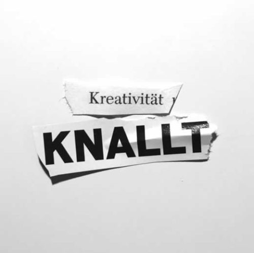 kreativitaet knallt